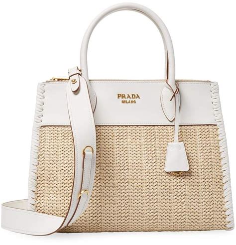 prada basket weave bag